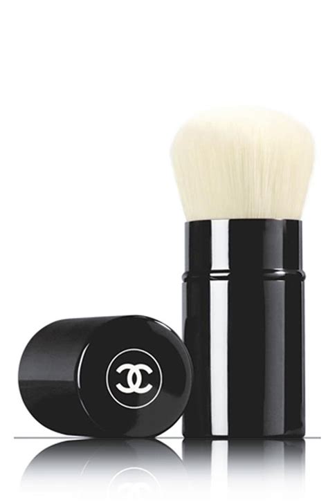 chanel blush brush dupe|chanel retractable kabuki brush review.